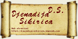 Đenadija Sikirica vizit kartica
